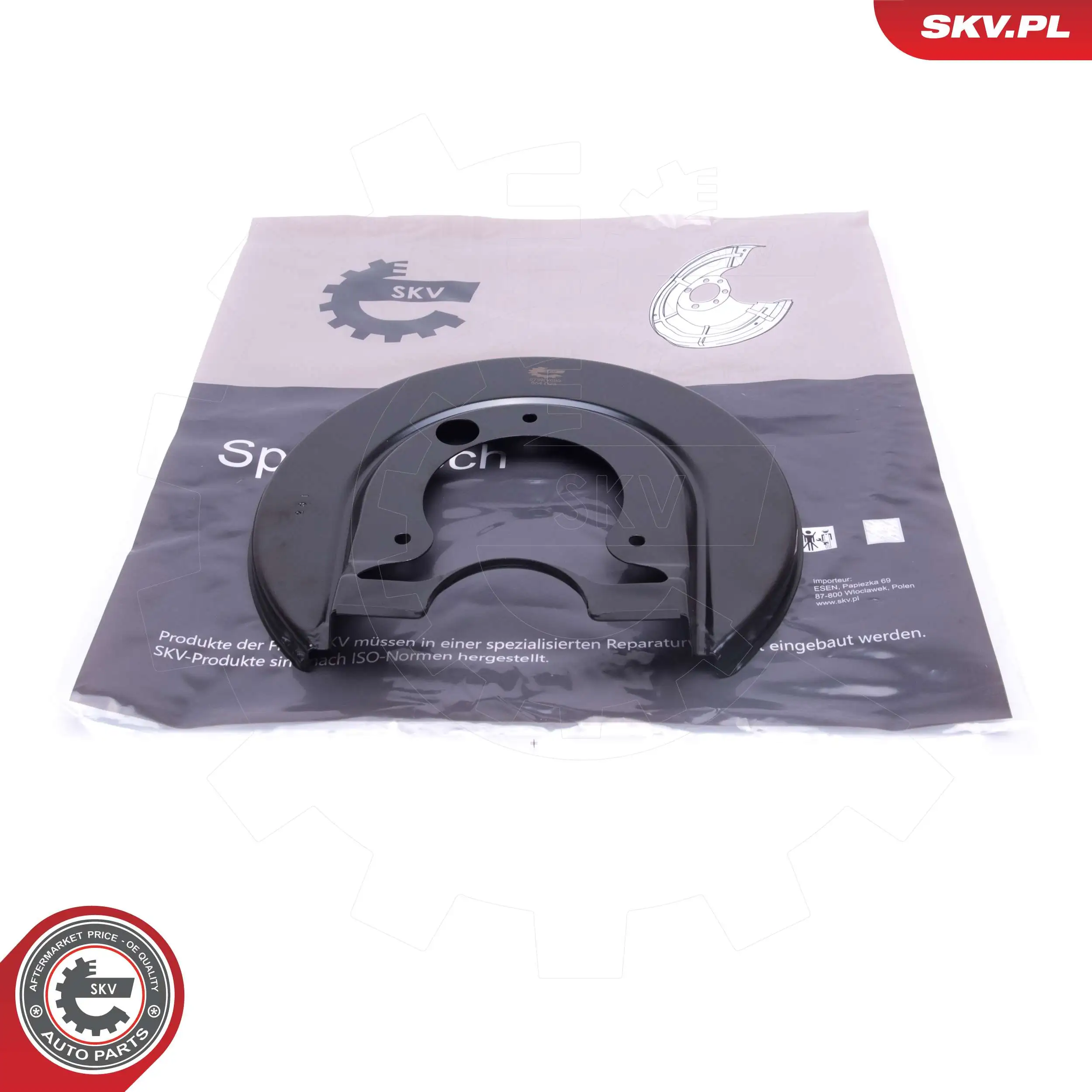 Splash Guard, brake disc